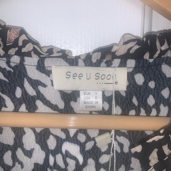 ANTHROPOLOGIE See U Soon Top. Small - Picture 3 of 8